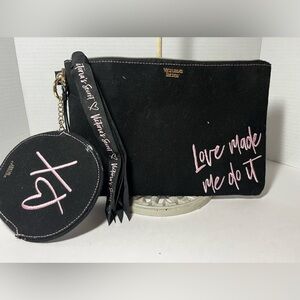 Victoria's Secret wristlet set